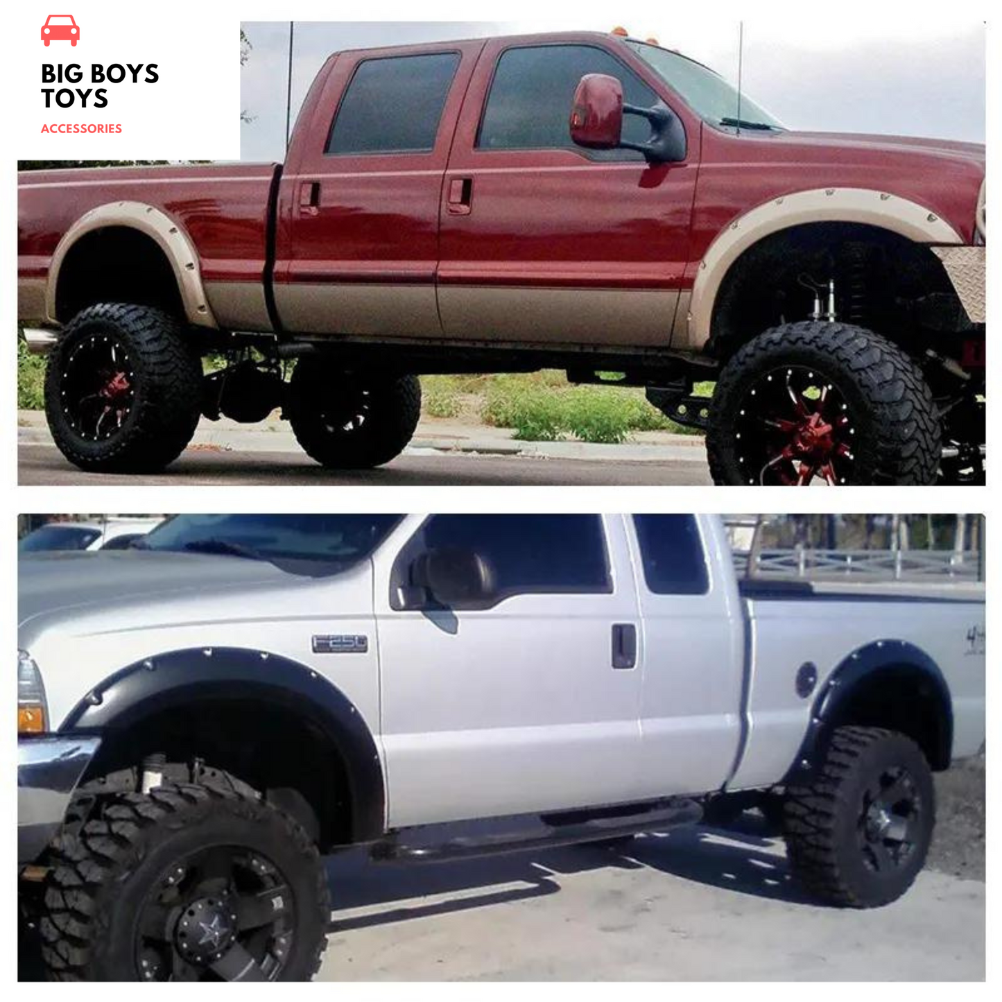Ford F350 Fender Flares from 2008 to 2014