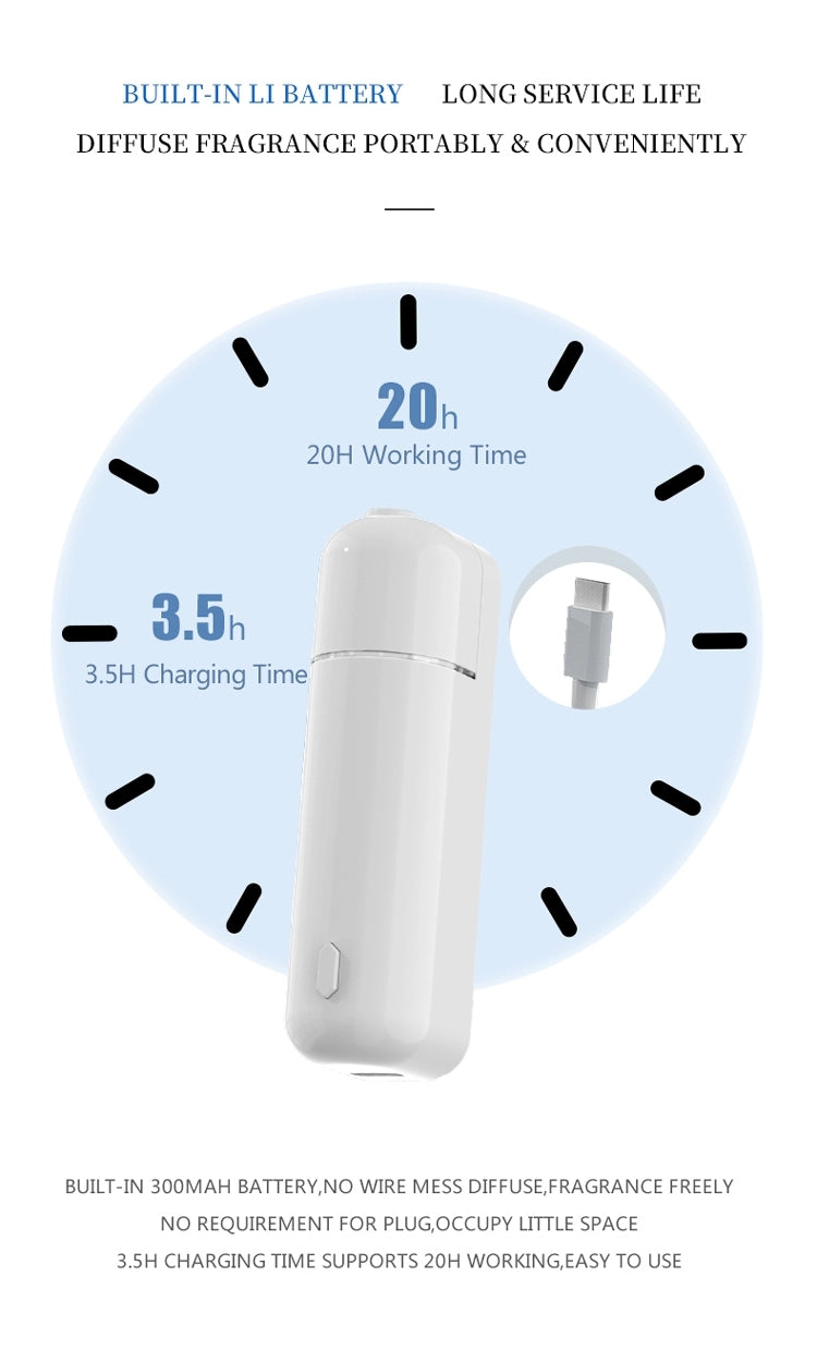 Waterless car aroma oil diffuser v1