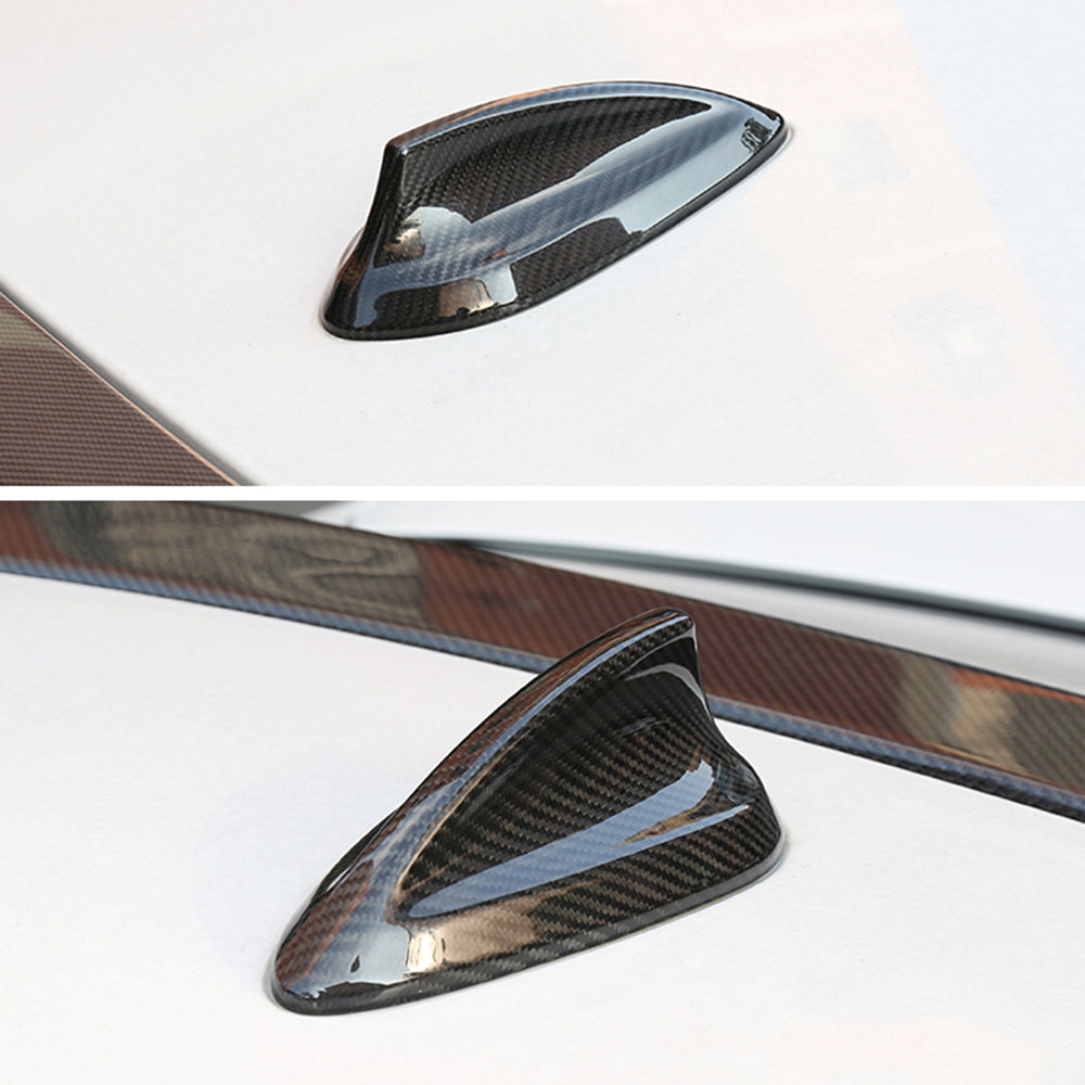 Carbon fiber shark fin for bmw