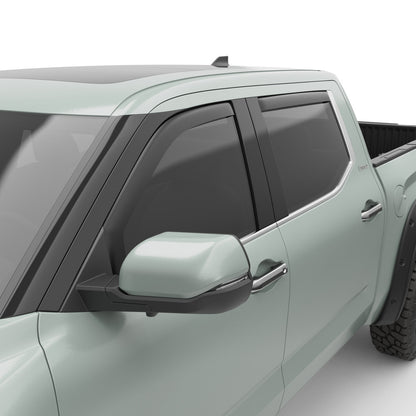 Toyota Tundra 2022+ In- Channel Window Visors Matte Finish