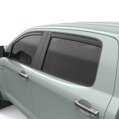 07-21 Toyota Tundra In Channel Window Visors Matte finish (Crew Cab)