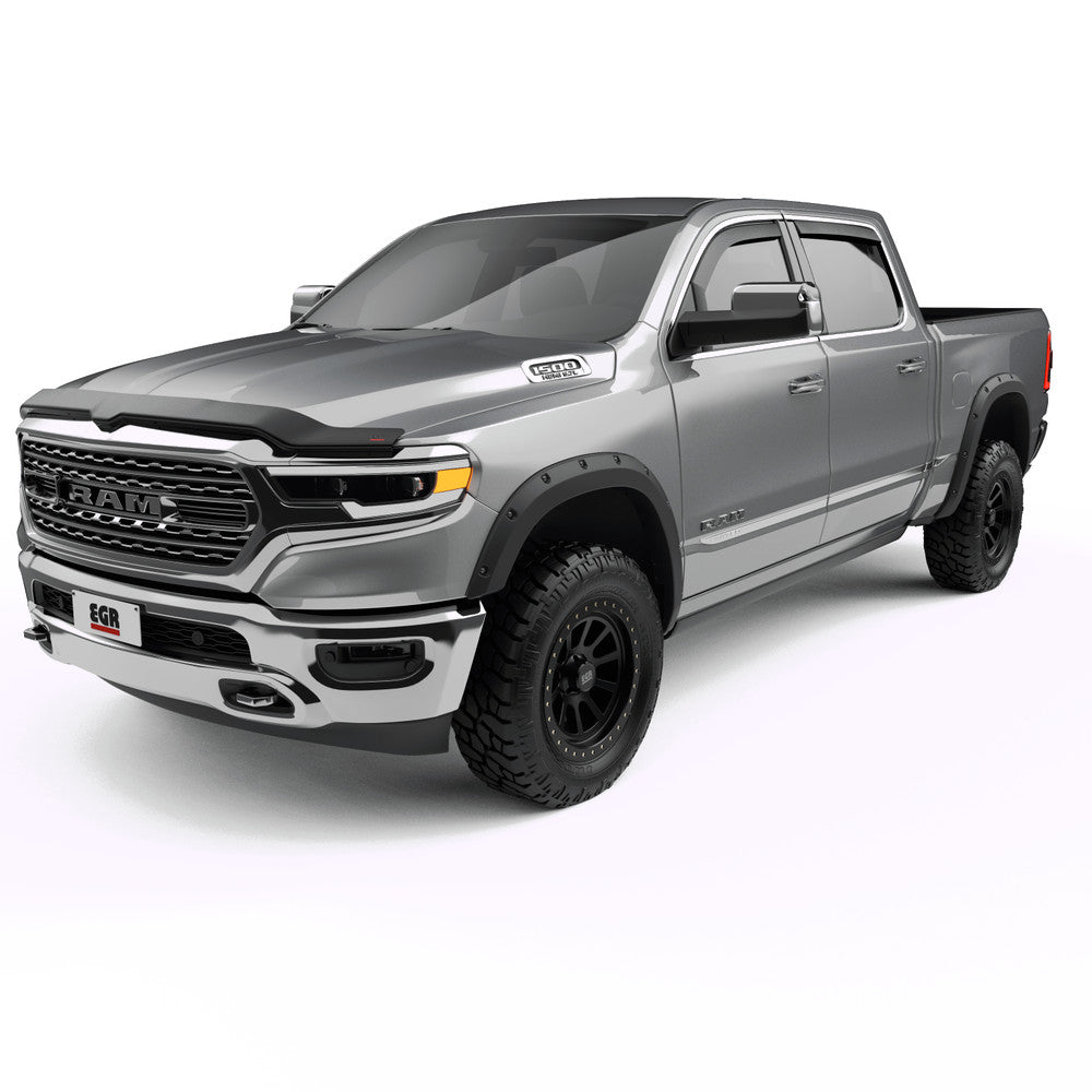 Dodge Ram 1500  Blacked Bolt-On Fender Flares 2019-2024