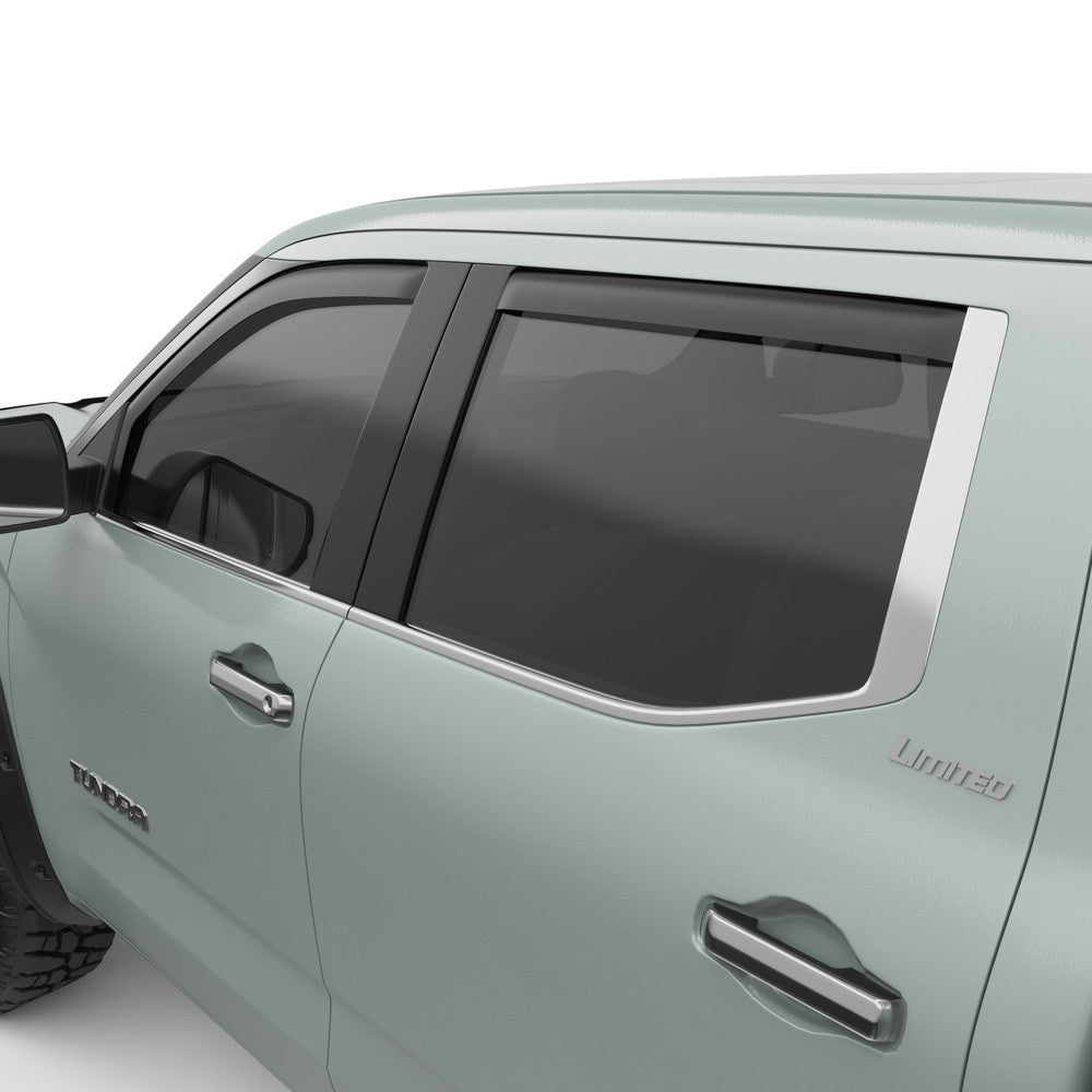 Toyota Tundra 2022+ In- Channel Window Visors Matte Finish