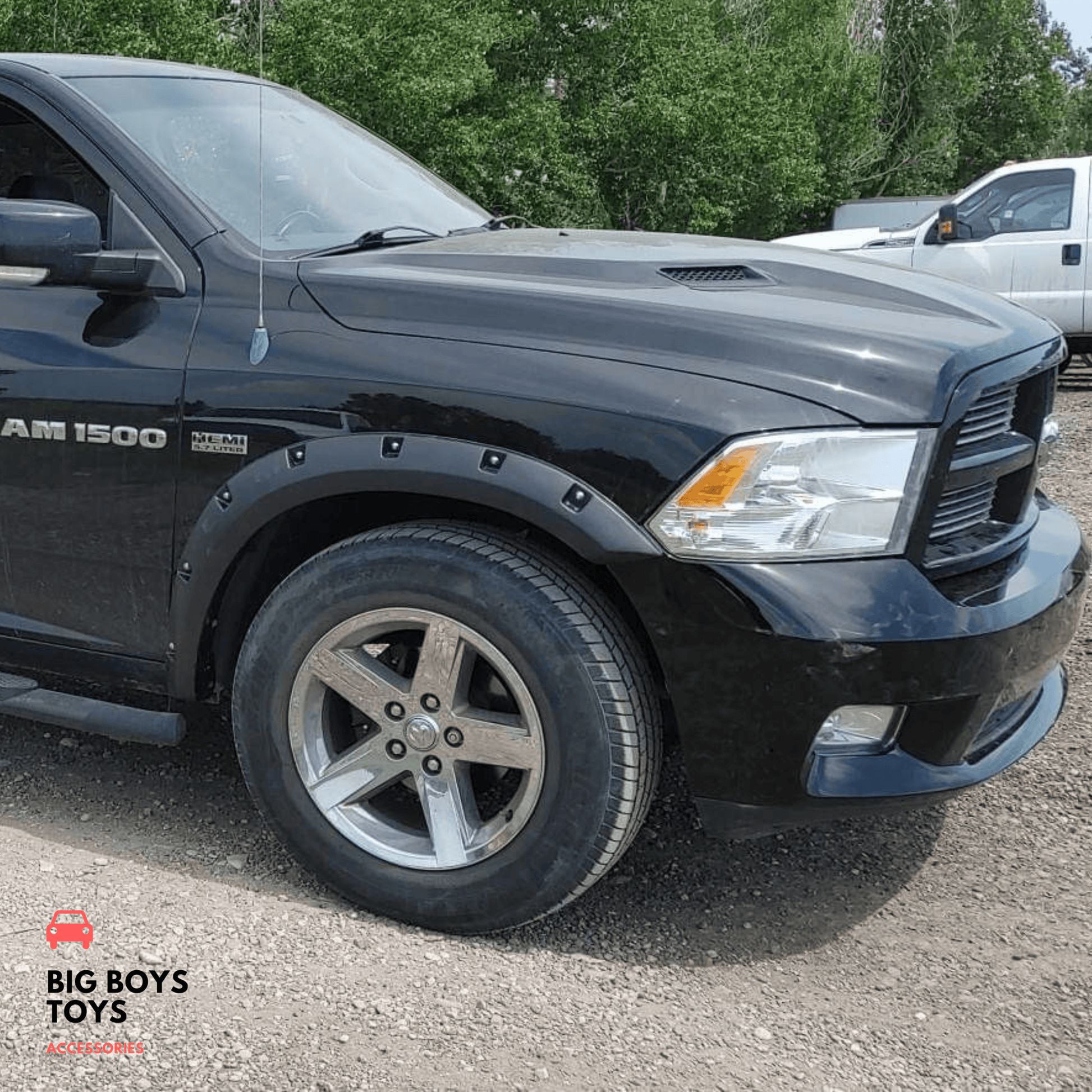 Ram 1500 Fender Flares Installed