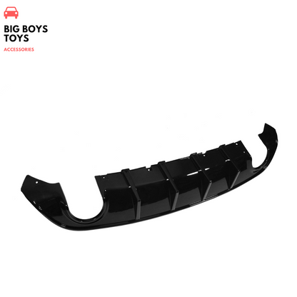 Dodge charger Rear Diffuser Glossy black