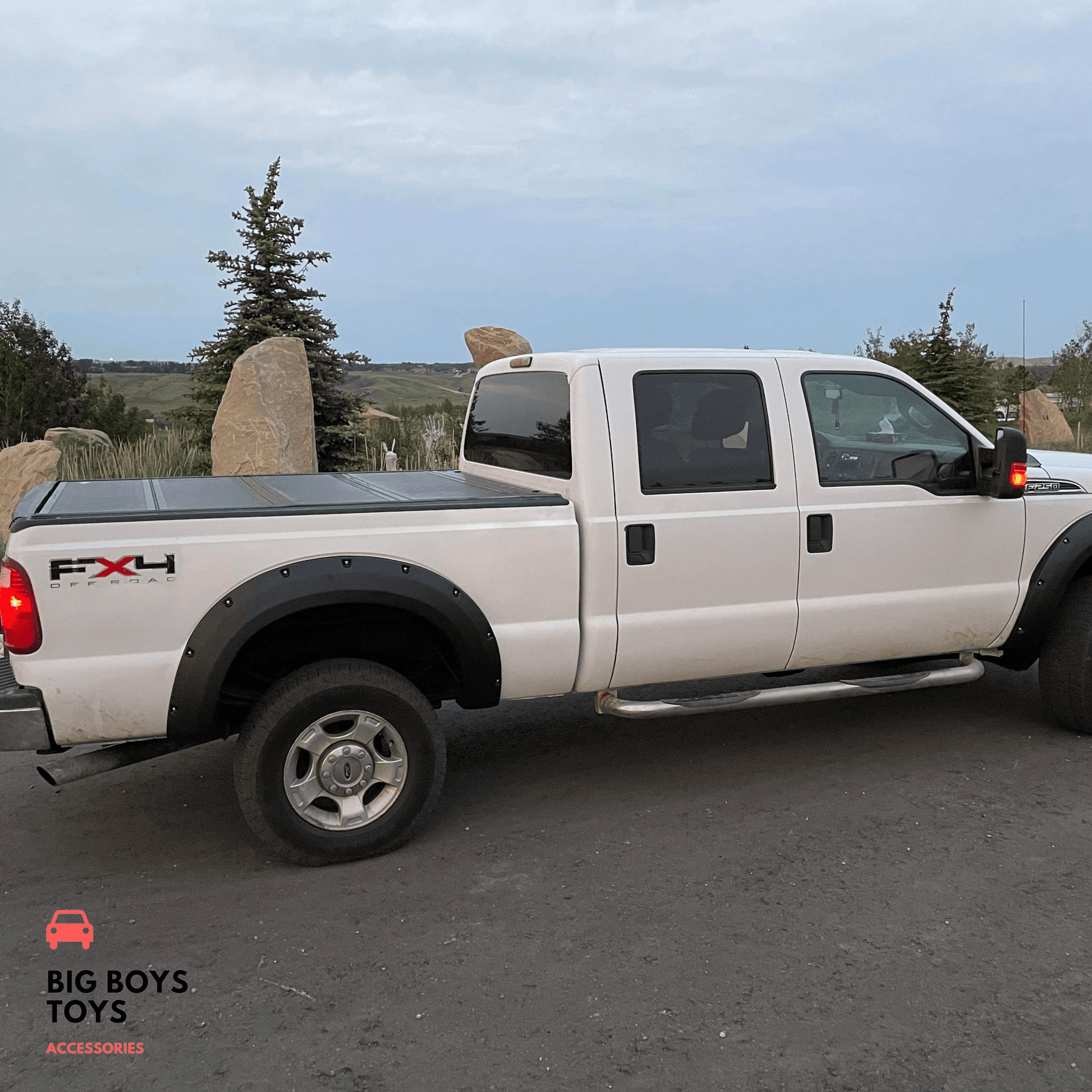 Ford F250 Fender Flares From Back Right