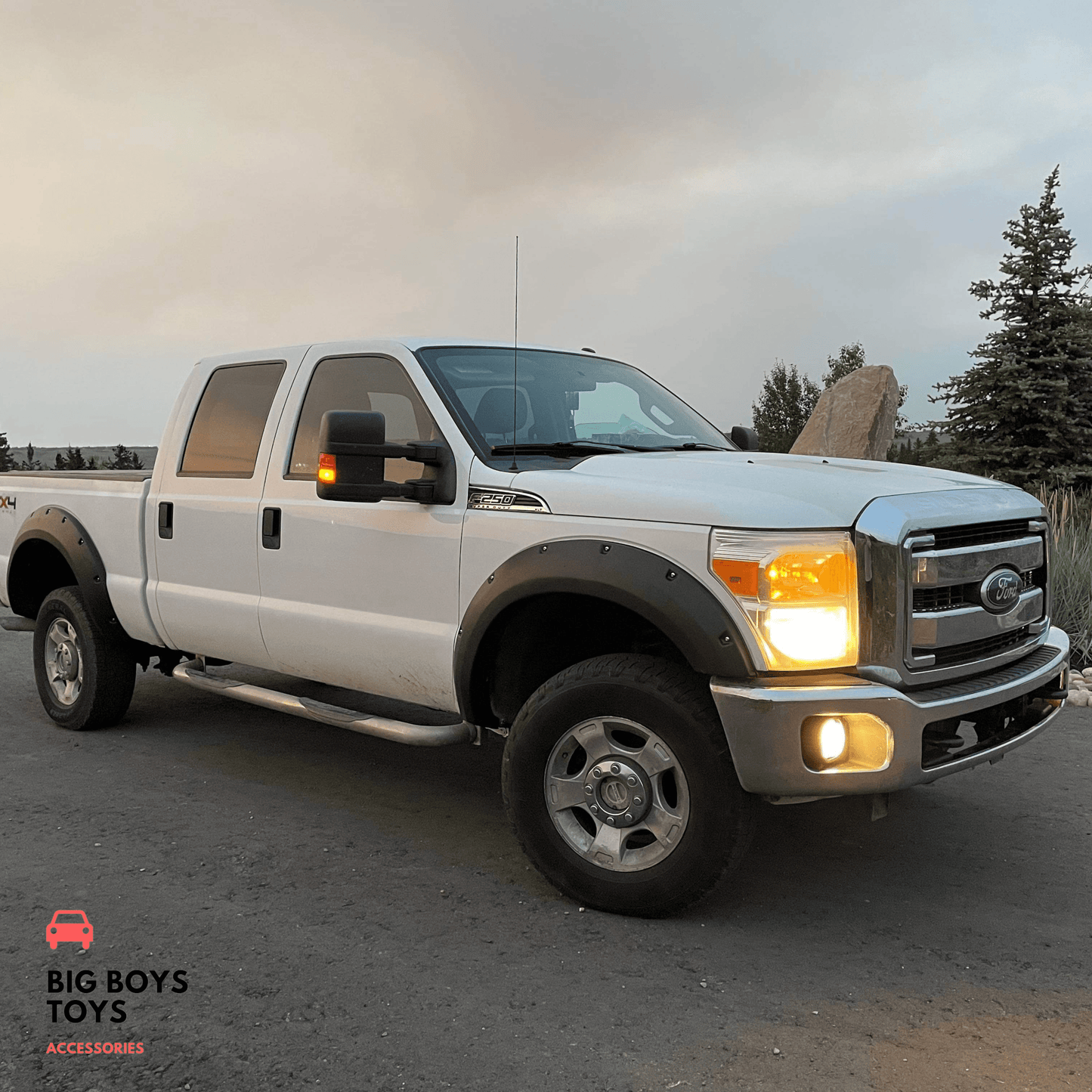 Ford F250 left side from front