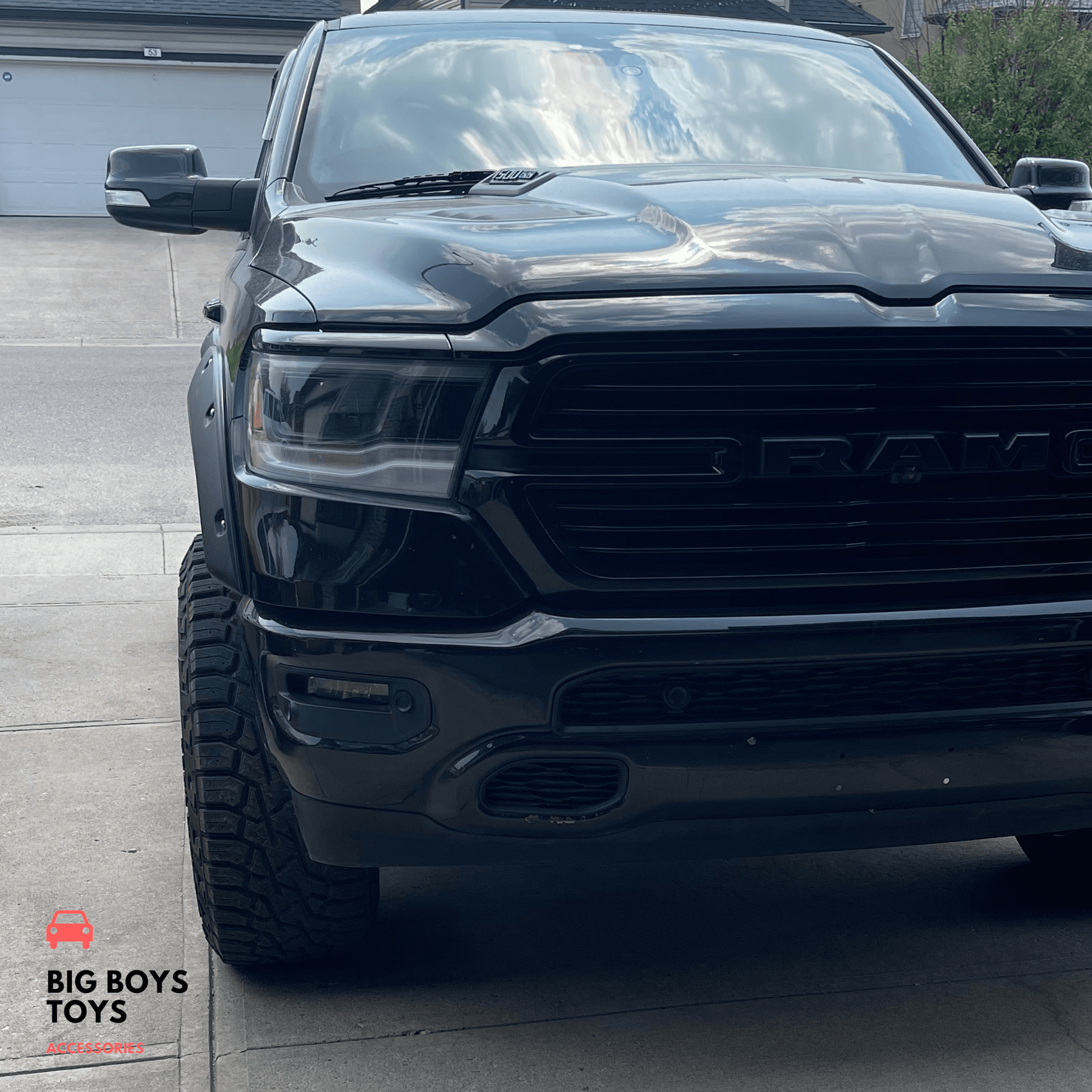 Ram 1500 2022 fender flares installed