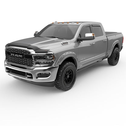 Ram 2500/3500 Window Visors Smoke FInish 2019-2024