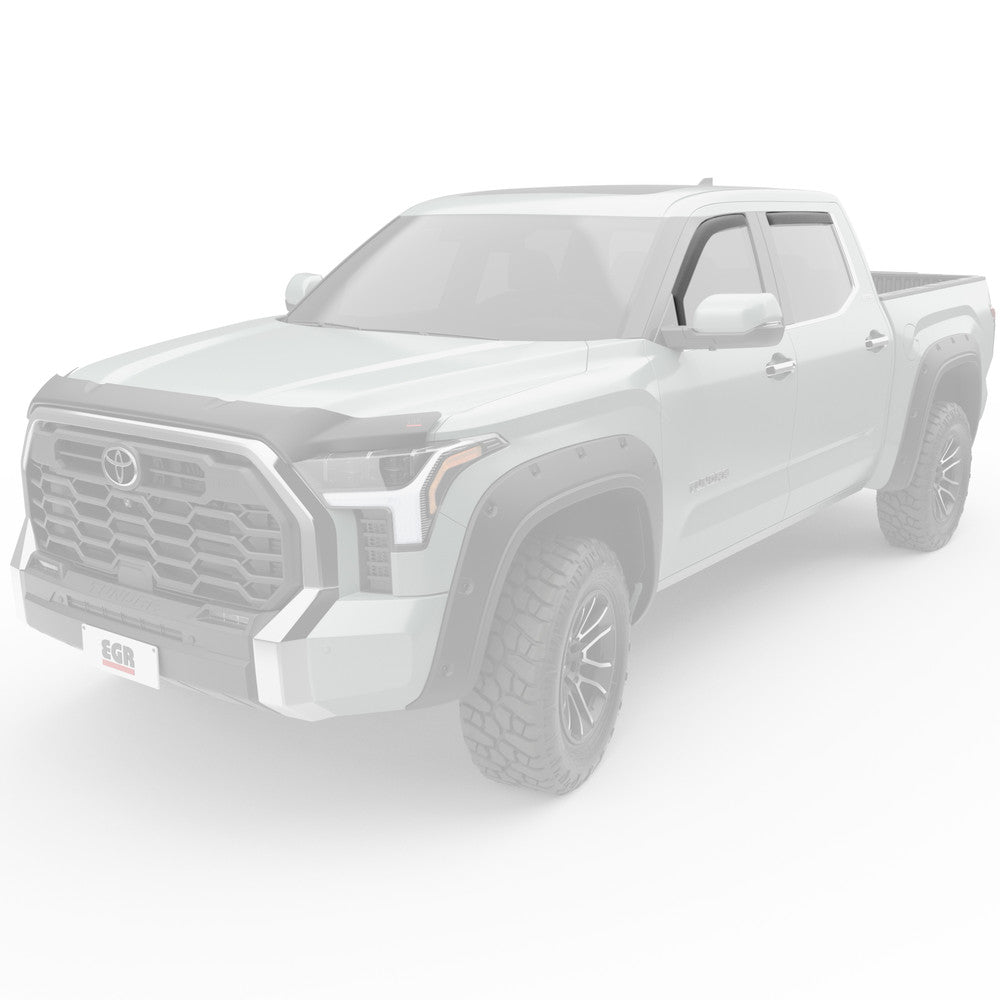 Toyota Tundra 2022+ In- Channel Window Visors Smoke Finish