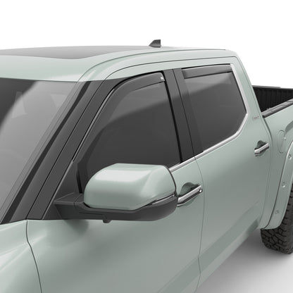 Toyota Tundra 2022+ In- Channel Window Visors Smoke Finish