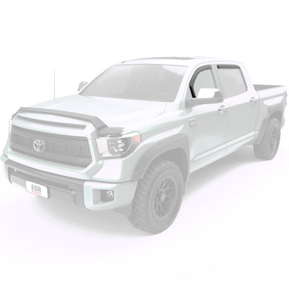 07-21 Toyota Tundra In Channel Window Visors Matte finish (Crew Cab)