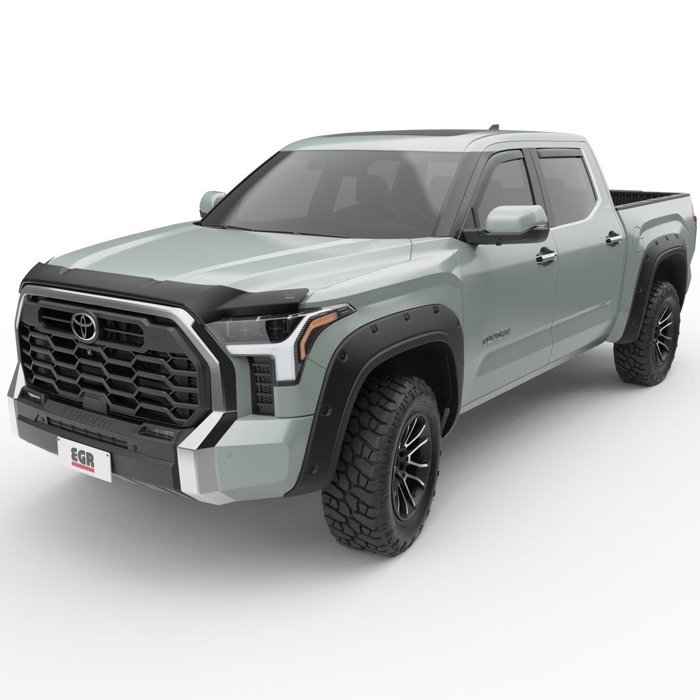 Toyota Tundra 2022+ In- Channel Window Visors Smoke Finish