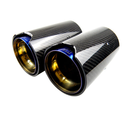 Body burner Bmw carbon fiber exhaust tip universal