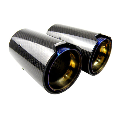 Body burner Bmw carbon fiber exhaust tip universal