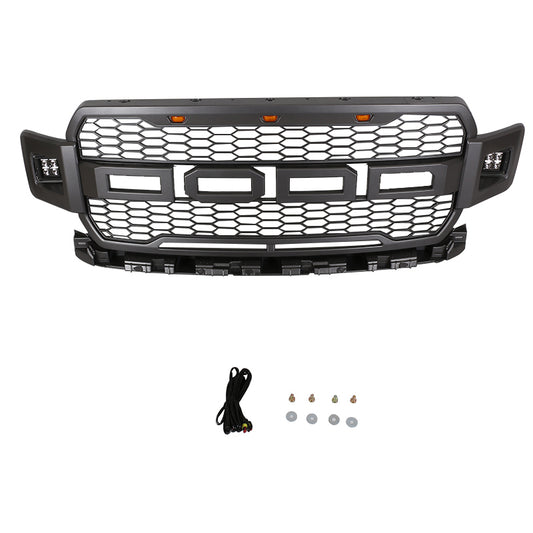 Ford F150 grill with side lights for 2018-2020 only