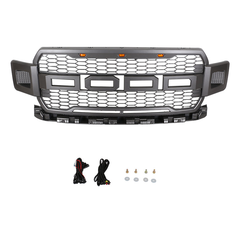 Ford F150 grill with side lights for 2018-2020 only