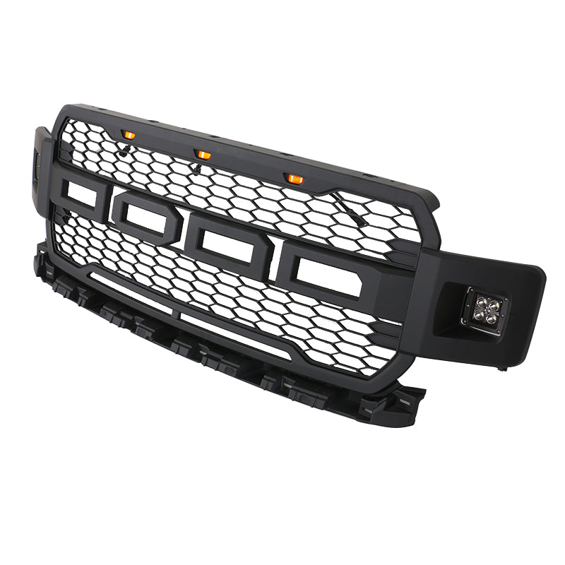 Ford F150 grill with side lights for 2018-2020 only