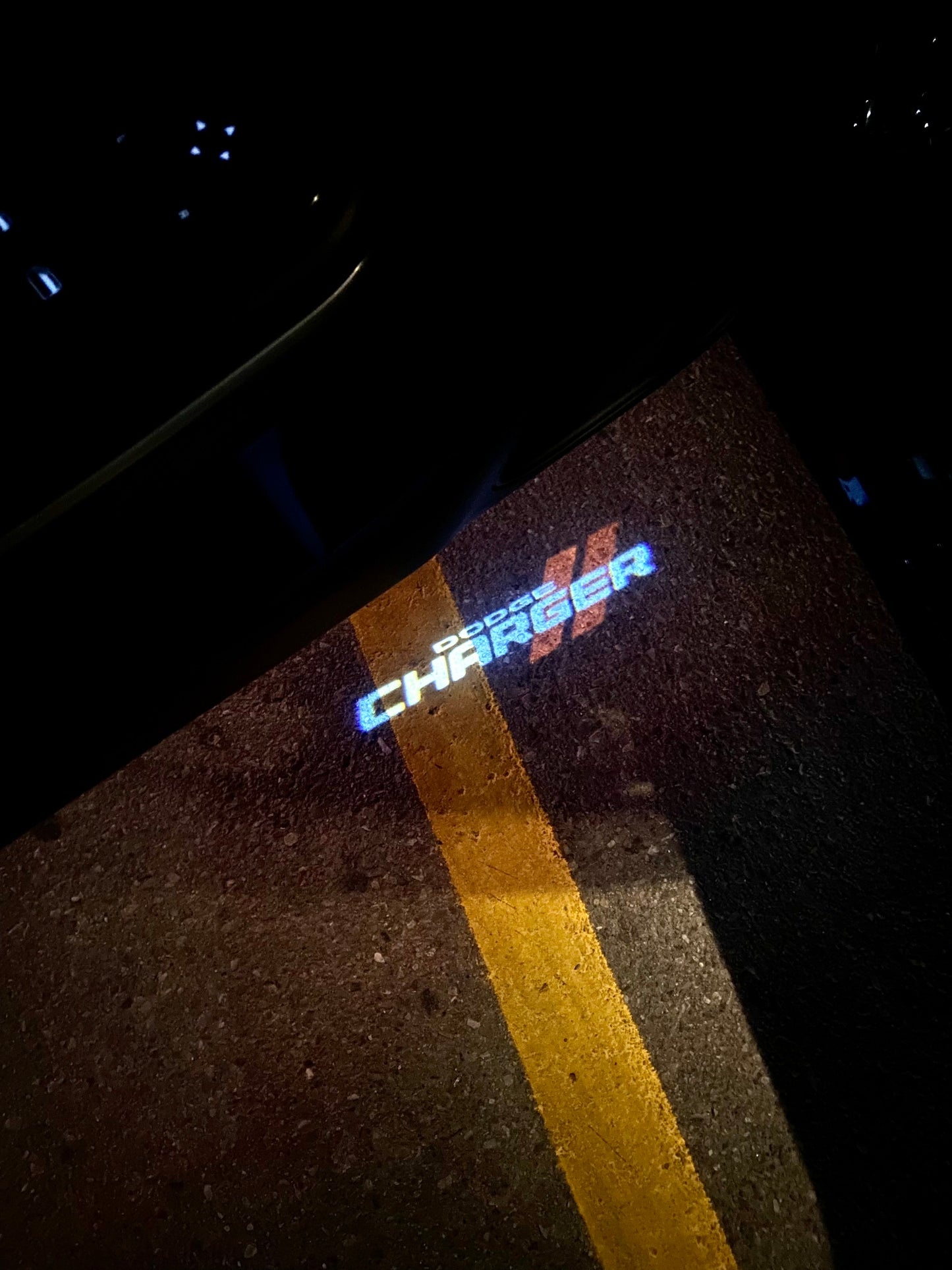 Dodge Charger puddle lights