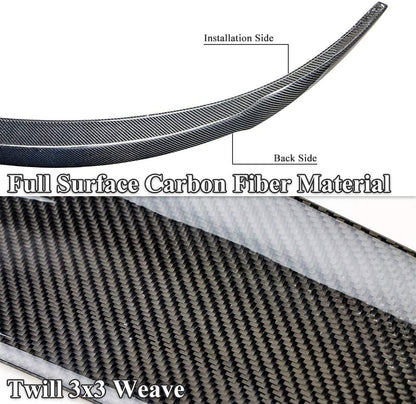 Tesla model 3 carbon fiber spoiler